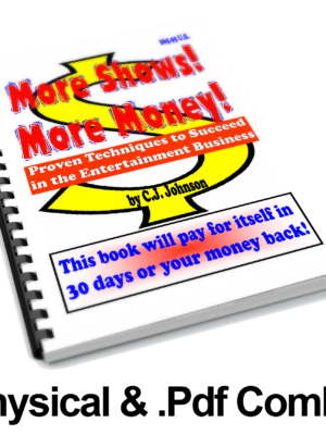 More Shows! More Money! 2000 Edition Physical Book/Ebook Combo